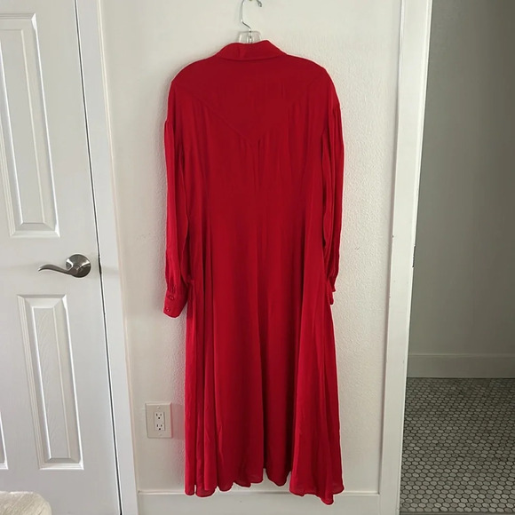 Saunders Collective Flowing Button Front Dress, RTR - Picture 9 of 13